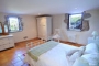Bedroom 2 has a large double bed